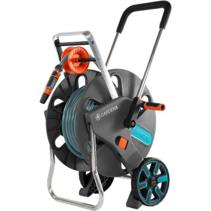 GARDENA CleverRoll L Easy Set Slangenwagen - Maximaal 50 meter - Verstelbare Handgreep