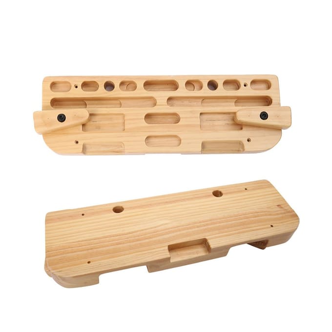 Klimgreep Trainer Hangboard Rotsklimmuur Klimgrepen Vingerbord voor Effectief geel