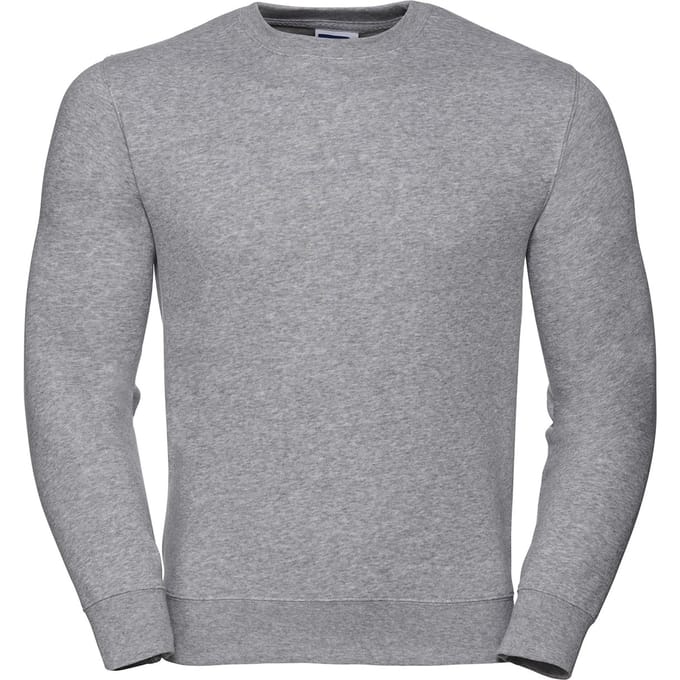 Russell Heren Set-In Sweatshirt (Licht Oxford)