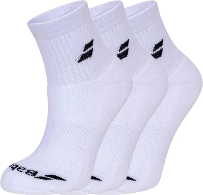 Babolat Half Lange Sokken 3 Paar Maat: 39/42,Kleur: Wit