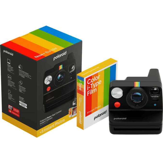 Polaroid Everything Box Now+ Gen3 Black Polaroidcamera Zwart Geïntegreerde accu, Met ingebouwde flitser, Bluetooth