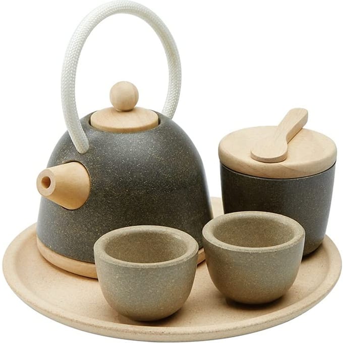 Service à thé classique PLANTOYS JAPAN 3617 beige
