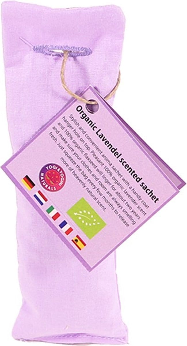 Lavendel geurzakje biologisch violet (5.5x17 cm)