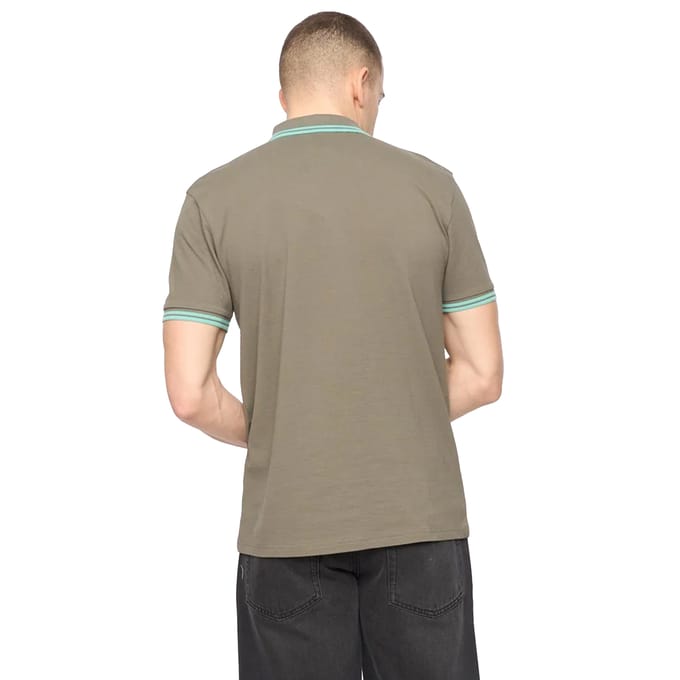 Crosshatch Heren Changra Polo Shirt (Donkergroen)