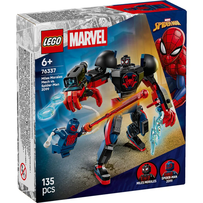 LEGO Marvel Super Heroes LEGO® MARVEL SUPER HEROES 76337 Miles Morales Mech VS Spider-Man 2099 (76337)