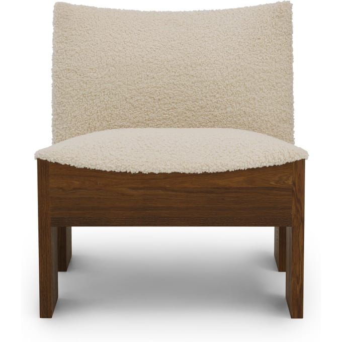 New Works Tenon Loungestoel Gevlamd Eiken - NewWorksZincDrakeSpacedust