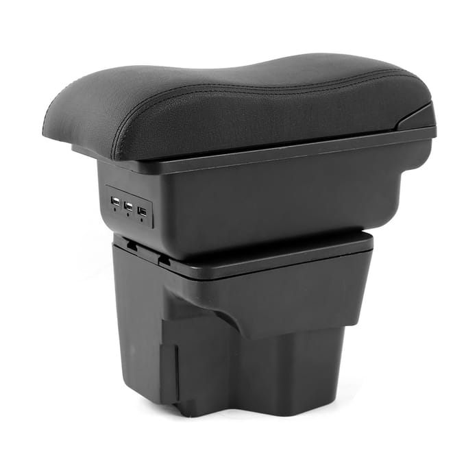 Centrale Console Armleuning Organizer Doos Container Vervanging Past voor Kia Rio 3 20122016 black