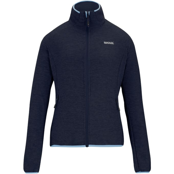 Regatta Dames Rivendell Volledige Ritssluiting Fleece Jasje (Marineblauw)