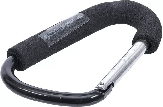 BGS Karabijndragerhaak JUMBO 160 mm 30 kg