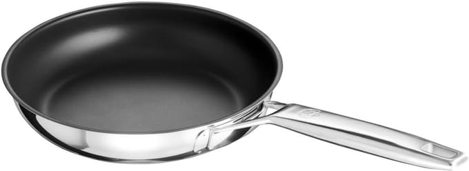 Koekenpan 24 cm met UniverSUS oppervlaktestructuur - Roestvrij staal