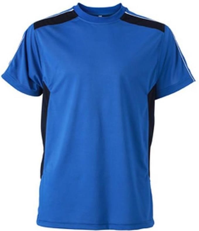 James and Nicholson Uniseks handwerkslieden T-Shirt (Royal Blue/Navy)
