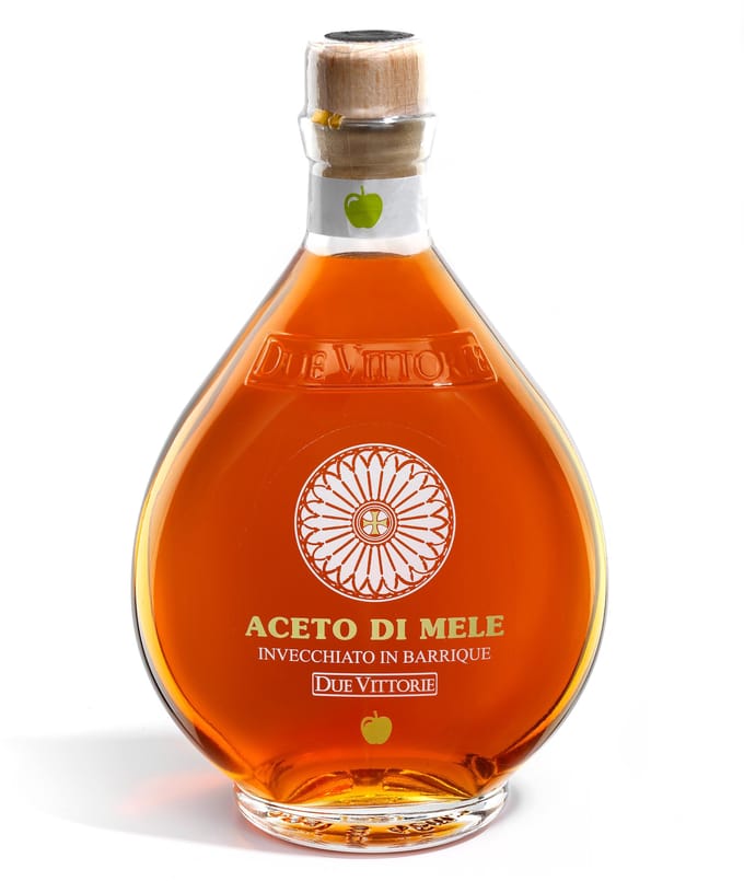 Due Vittorie Appelciderazijn 250 ml Modena Italiaans