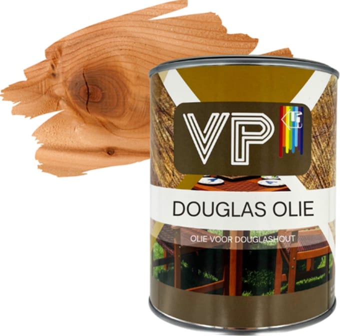 VP Platina Douglas olie 2,5 liter Douglas Mengkleur
