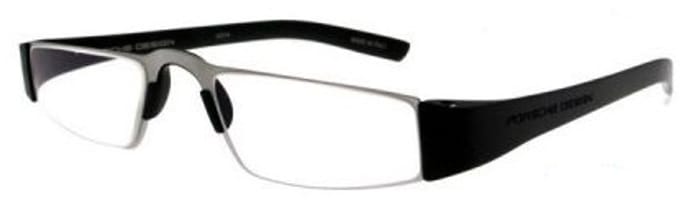 Leesbril Porsche Design P'8801a-Titanium/Zwart-+2.00
