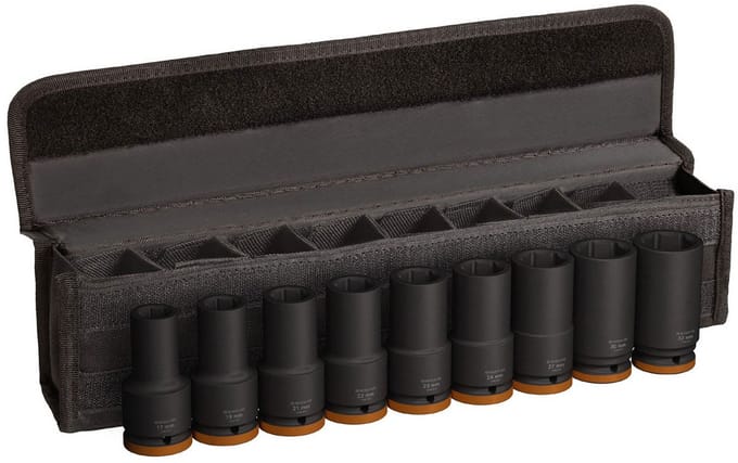Bosch Professional PRO Impact krachtdoppenset lang 3/4 9-delig - 2608003042