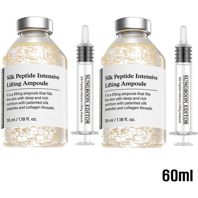 SUNGBOON EDITOR Zijdepeptide Intensieve Lifting Ampul, Dubbele Lifting 35ml, 60ml  (7 Opties) # 35ml + 60ml