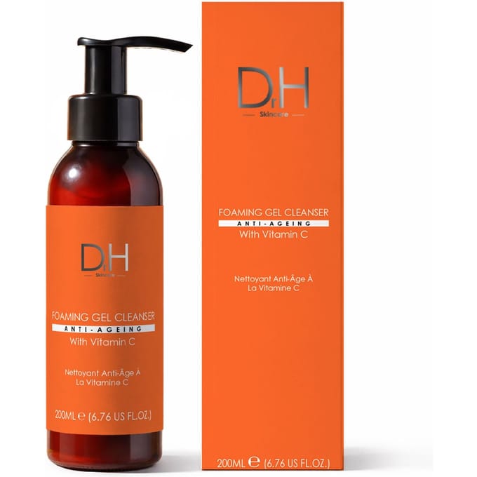Dr H Anti-aging schuimende gelreiniger met vitamine C 200 ml