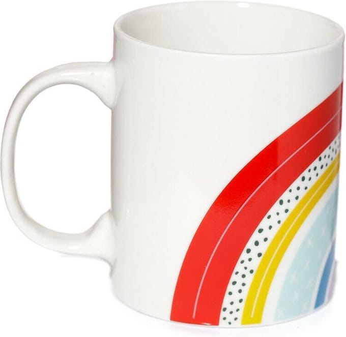 Regenboog Porselein Mok 300ml
