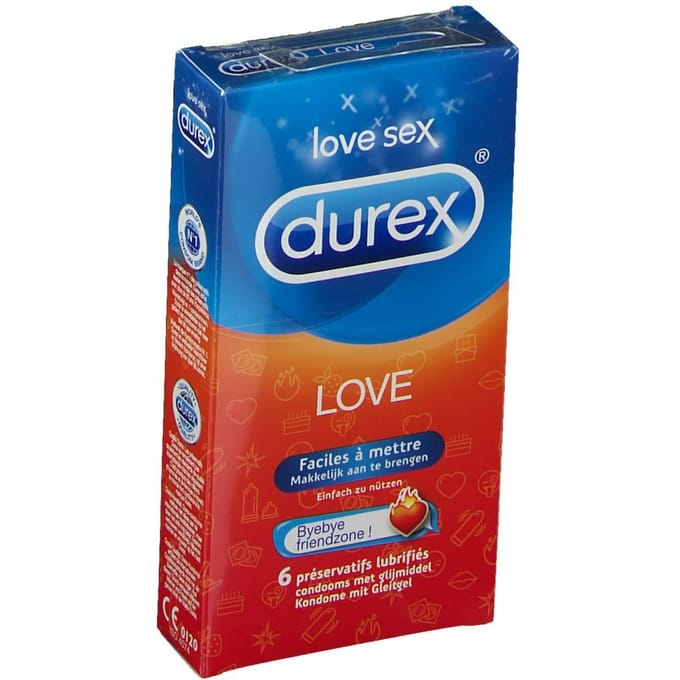 Durex Love Condooms - 6 stuks