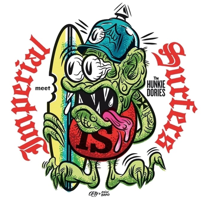 Imperial Surfers - Meet The Hunkie Dories (10" LP)