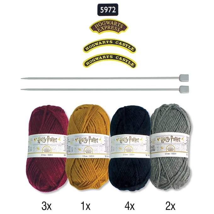 Harry Potter: Hogwarts Express Draft Stopper Knit Kit Breipakket