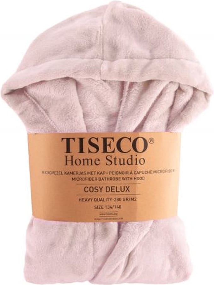Tiseco - Kamerjas kinderen COSY - voor kinderen, microflanel - 146/152, Roze