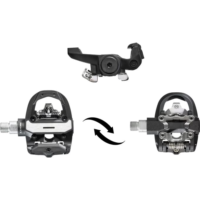 Look Dual Delta Spd Pedalen Zilver