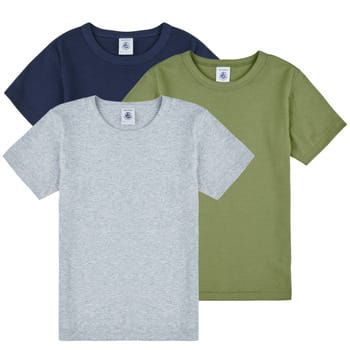 T-shirt Korte Mouw Petit Bateau 3 TEE SHIRTS MC