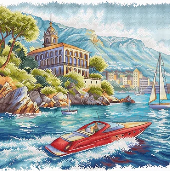 Borduurpakket AVA Stitch - The Coast - De Kust - 155