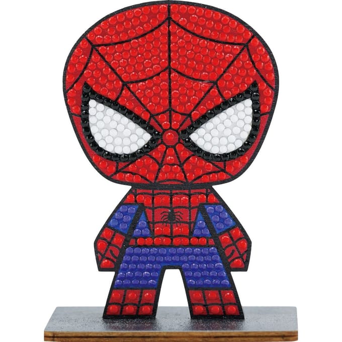 Diamond Painting "Crystal Art Buddy", 11 x 8 cm - Spiderman