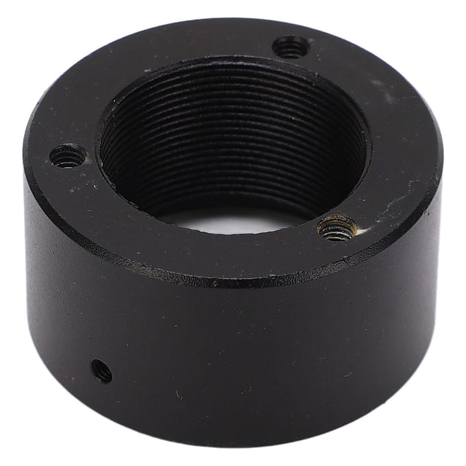 DIA 32mm Support de Microscope Support Base Fixe Stabilité Forte Précis Noir Cylindrique pour Microscope Stéréo Trinoculaire