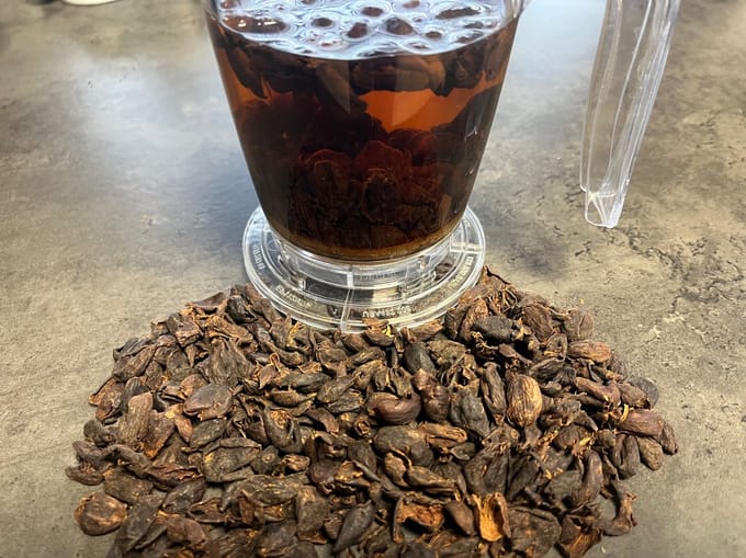 Cascara Colombia Argote direct trade (100 gram)