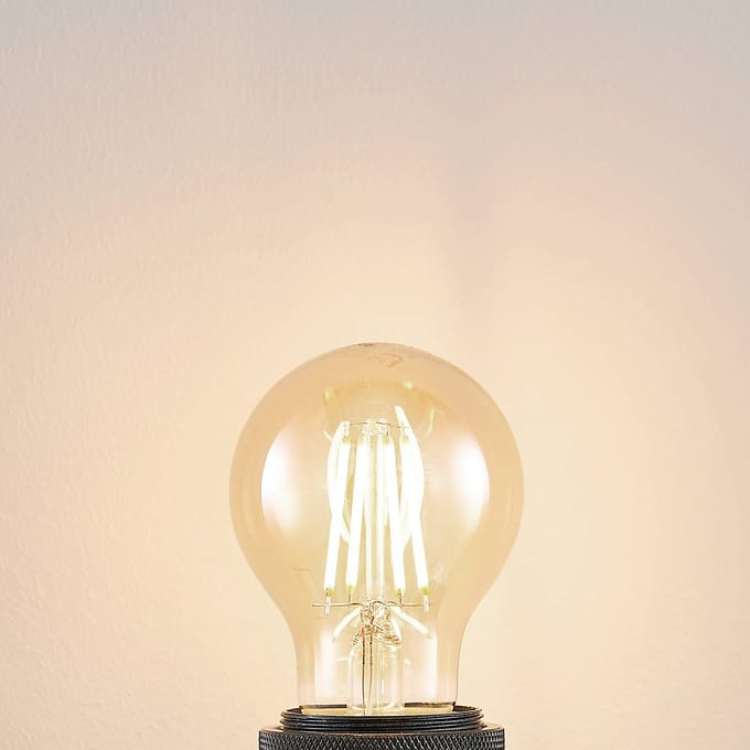 Arcchio LED lamp E27 A60 6,5W 2.500K amber 3-traps dimbaar