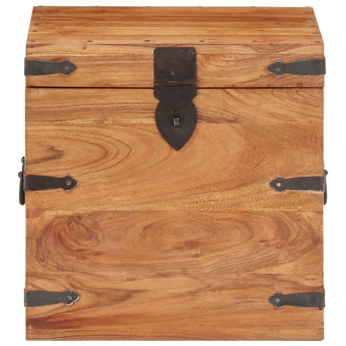 vidaXL - Kist - 40x40x40 - cm - massief - acaciahout