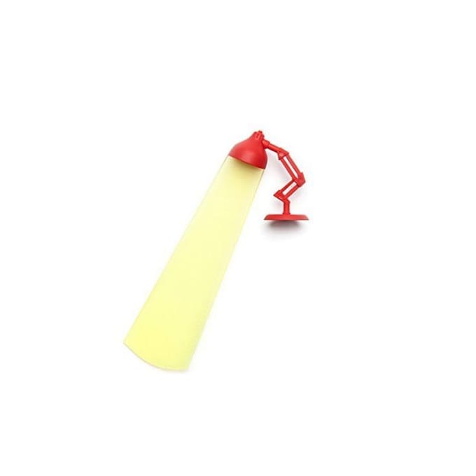 1 stuks Tafellamp Model Lezen Bladwijzer Draagbaar Multifunctioneel Kantoor Document Markering Bladwijzer Clip Memo Lezen Label beige