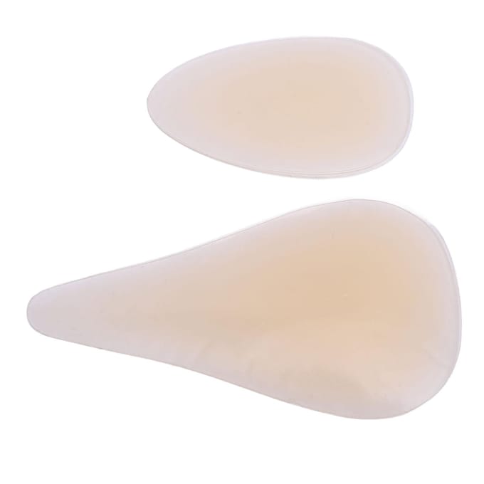 2 stuks Siliconen Zwemondergoed Concealer Zelfklevende Inzetstuk Concealer voor Badpak Bikini beige