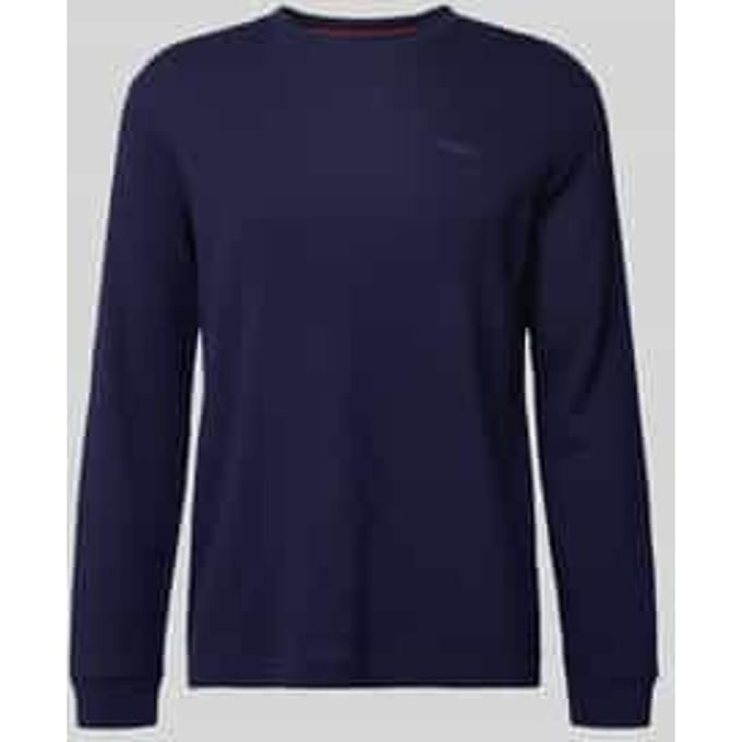 Regular fit shirt met lange mouwen van katoenmix, model 'AUSTIN'