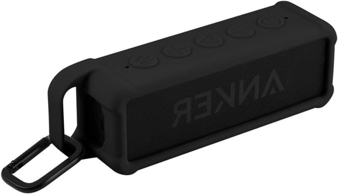 Draagbare Beschermhoes voor Bluetooth Speaker - Silicone Case voor Reizen, Schokbestendig en Waterdicht