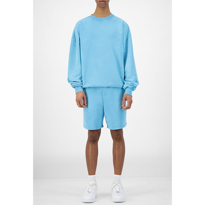 Daily Paper Swedish Blue Kerspla Sweater Größe: XS | Pullover Outlet | Herren | Blau