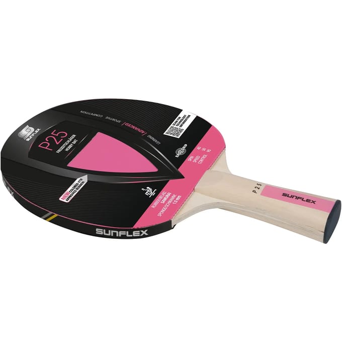 Sunflex P25 Tafeltennisbatje - Ideaal voor beginners en gevorderden