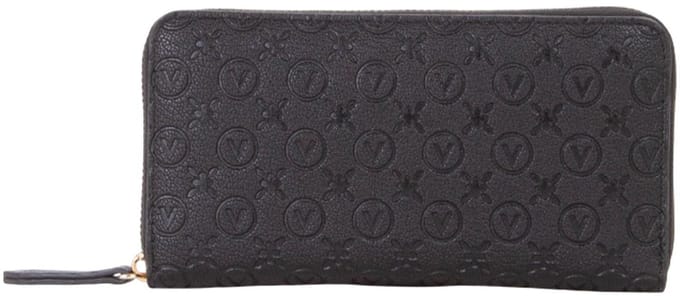 VALENTINO portemonnee Samba Re Zip Around Wallet Nero zwart