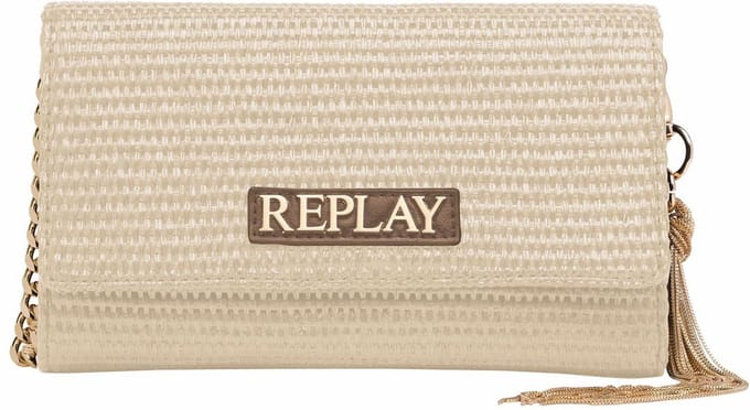 REPLAY Schoudertas Avondtas Crossbody Bag Dirty Beige