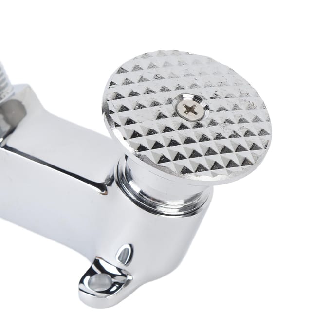 Voetpedaalventiel voor Kraan Enkel Voetpedaal Waterventiel Contactloos Pedaalventiel voor Wastafel Waterkraan white