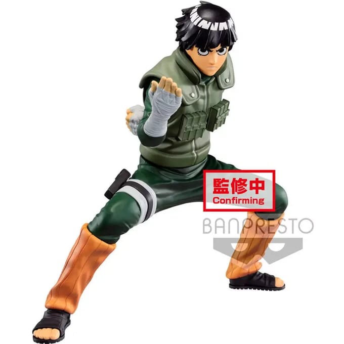 Banpresto Naruto Shippuden Vibration Stars Statue Rock Lee 15 cm Beeld