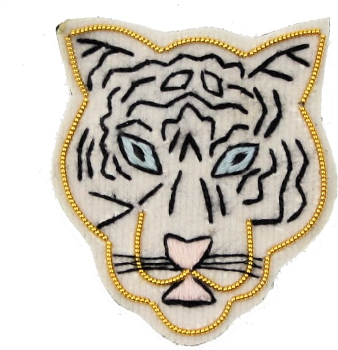 Broche Tijger 3,5x0,3x4,2cm