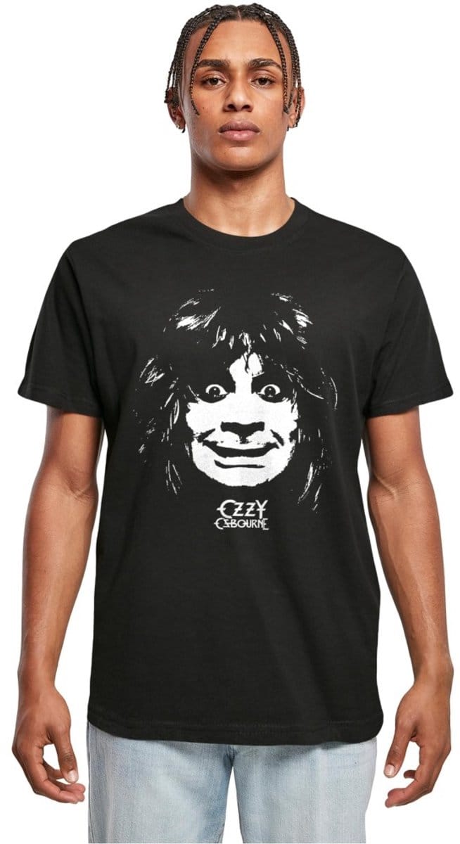 Merchcode Ozzy Osbourne - Madman Heren Tshirt - S - Zwart