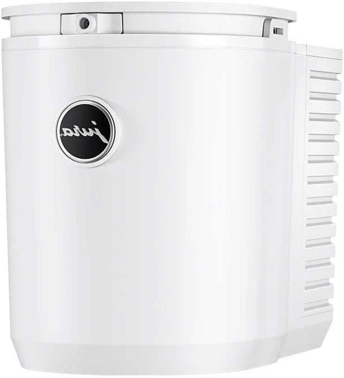 Koelcontainer Melk - Melkkoeler Melkreservoir - Koffie Bereiden - Temperatuurregeling - 1 Liter - Wit