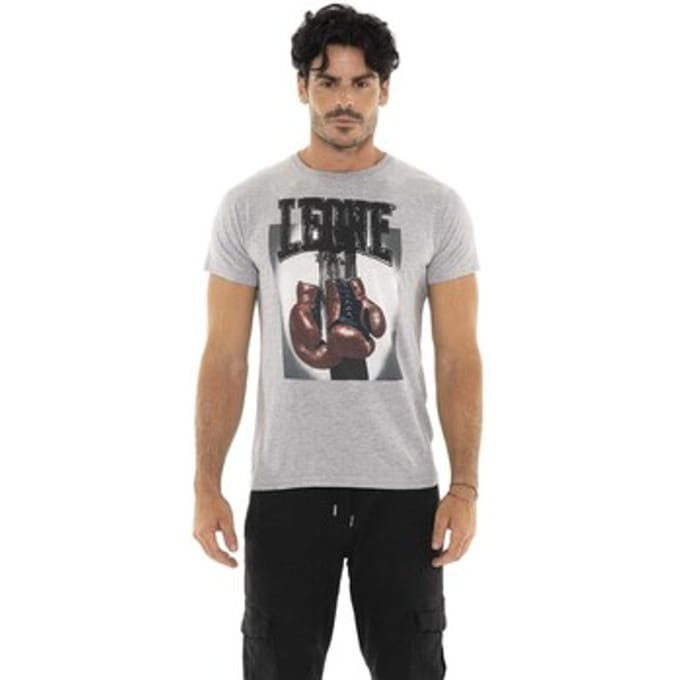 T-shirt Korte Mouw Leone 1947 Man Short Sleeves Celebrated