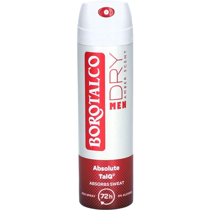 Borotalco Men Deodorant spray Amber Geur 150 Doseerspray