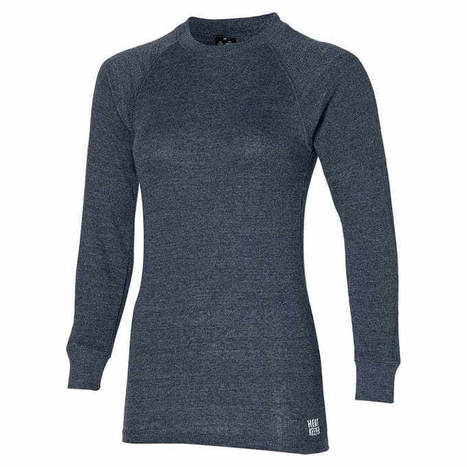 Thermoshirt dames - Antraciet melange - S - 1-Stuk